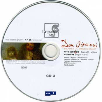 3CD/Dobozkészlet Wolfgang Amadeus Mozart: Don Giovanni