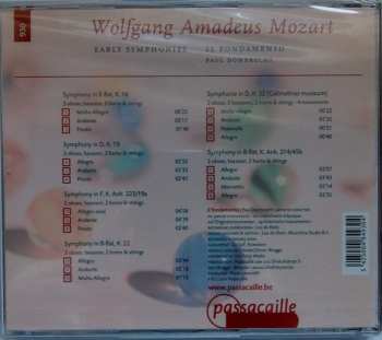 CD Wolfgang Amadeus Mozart: Early Symphonies