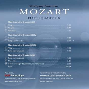 SACD Wolfgang Amadeus Mozart: Flute Quartets