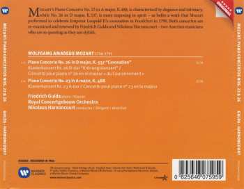 CD Wolfgang Amadeus Mozart: Piano Concertos No.23 & No.26 "Coronation"
