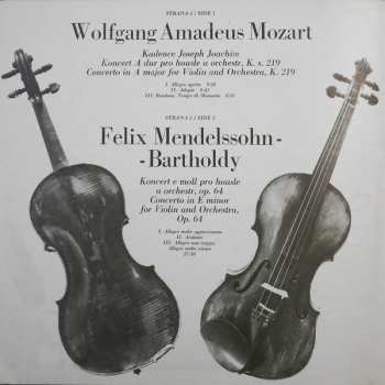 LP Prague Radio Symphony Orchestra: Houslové Koncerty = Violin Condertos