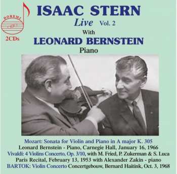 Album Wolfgang Amadeus Mozart: Isaac Stern - Live Vol.2