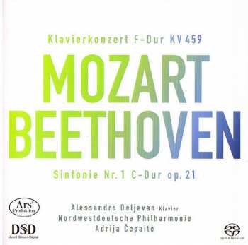 Album Ludwig van Beethoven: Klavierkonzert F-Dur Kv 459 / Sinfonie Nr. 1 C-Dur Op. 21