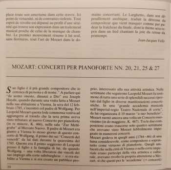 2CD Wolfgang Amadeus Mozart: Great Piano Concertos Nos. 20, 21, 25 & 27