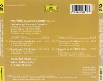2CD Wolfgang Amadeus Mozart: Great Piano Concertos Nos. 20, 21, 25 & 27