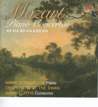 CD Wolfgang Amadeus Mozart: Piano Concertos, K.413, K.414 & K415