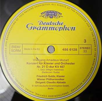 2LP Wolfgang Amadeus Mozart: Piano Concertos Nr. 20 & 21 LTD | NUM