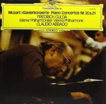 LP Wolfgang Amadeus Mozart: Klavierkonzerte · Piano Concertos Nr. 20 & 21