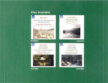 CD Wolfgang Amadeus Mozart: Late Piano Trios (K. 542, K. 548 And K. 564)
