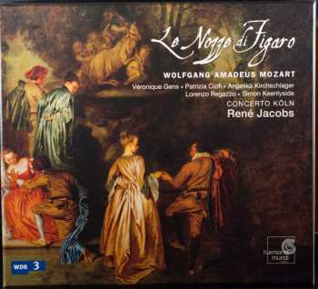 3CD/Dobozkészlet Wolfgang Amadeus Mozart: Le Nozze Di Figaro