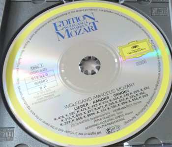 2CD/Dobozkészlet Wolfgang Amadeus Mozart: Lieder - Kanons - Arien - Songs - Canons - Arias - Chants - Canons- Airs