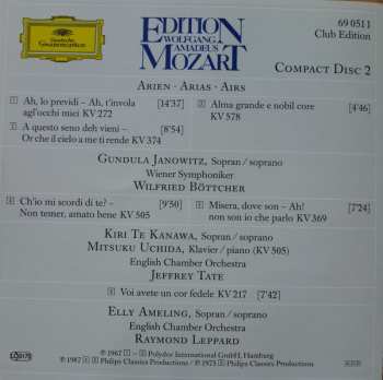 2CD/Dobozkészlet Wolfgang Amadeus Mozart: Lieder - Kanons - Arien - Songs - Canons - Arias - Chants - Canons- Airs
