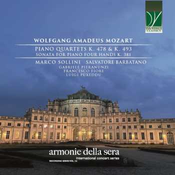 CD Wolfgang Amadeus Mozart: Piano Quartets K. 478 & K. 493, Sonata For Piano Four Hands K. 381