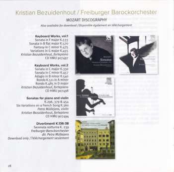 CD Wolfgang Amadeus Mozart: Piano Concertos K.453 & 482