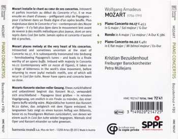 CD Wolfgang Amadeus Mozart: Piano Concertos K.453 & 482