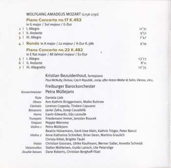 CD Wolfgang Amadeus Mozart: Piano Concertos K.453 & 482
