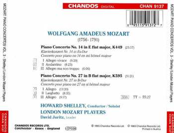 CD Wolfgang Amadeus Mozart: Piano Concertos No. 14 K449 / No. 27 K595