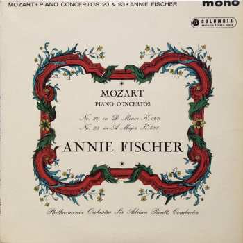 Album Wolfgang Amadeus Mozart: Piano Concertos No. 20 In D Minor K.466 / No. 23 In A Major K.488