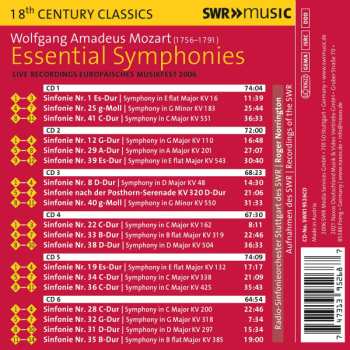6CD Wolfgang Amadeus Mozart: Essential Symphonies