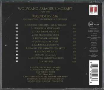 CD Wolfgang Amadeus Mozart: Requiem KV 626