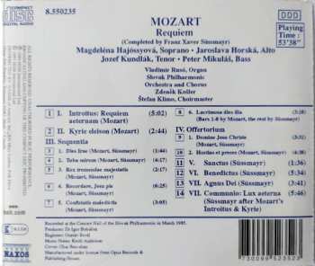 CD Wolfgang Amadeus Mozart: Requiem