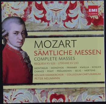 10CD/Dobozkészlet Wolfgang Amadeus Mozart: Sämtliche Messen