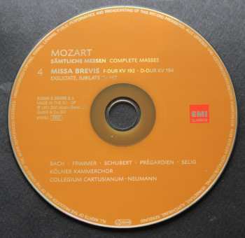 10CD/Dobozkészlet Wolfgang Amadeus Mozart: Sämtliche Messen