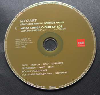 10CD/Dobozkészlet Wolfgang Amadeus Mozart: Sämtliche Messen