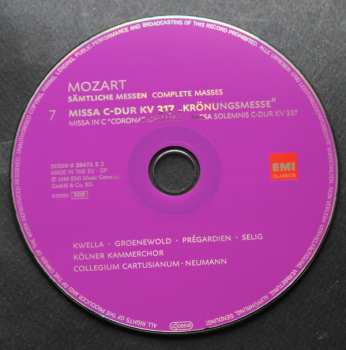 10CD/Dobozkészlet Wolfgang Amadeus Mozart: Sämtliche Messen