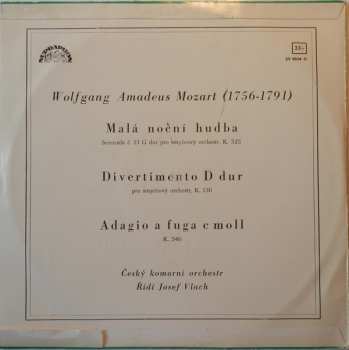 LP Wolfgang Amadeus Mozart: Malá Noční Hudba / Divertimento D Dur / Adagio A Fuga C Moll 