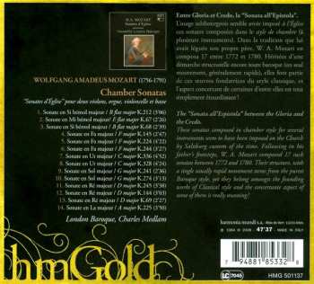CD Wolfgang Amadeus Mozart: Chamber Sonatas: 'Sonate All'Epistola'