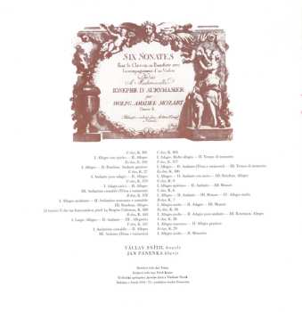 4LP/Dobozkészlet Wolfgang Amadeus Mozart: Sonáty Pro Housle A Klavír 2