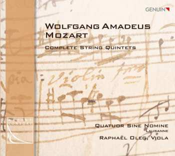 2CD Wolfgang Amadeus Mozart: Streichquintette Nr.1-6