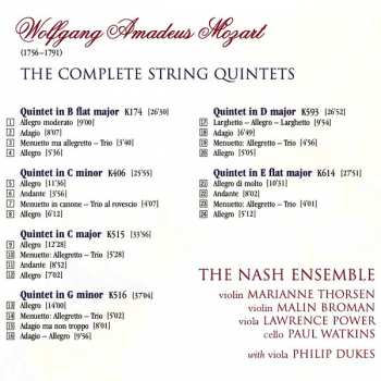 3CD Wolfgang Amadeus Mozart: String Quintets