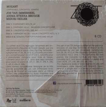 6CD/Dobozkészlet Wolfgang Amadeus Mozart: Symphonies, Concertos & Sonatas