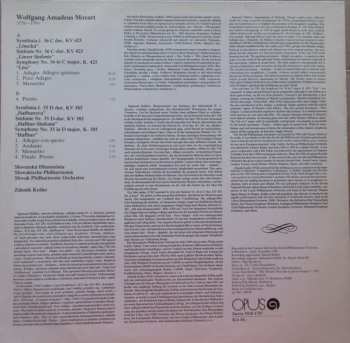 LP Wolfgang Amadeus Mozart: Symphony No.36 In C Major, K. 425 »Linz« / No.35 In D Major, K. 385 »Haffner«