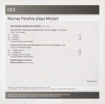 12CD/Dobozkészlet Wolfgang Amadeus Mozart: The Piano Concertos