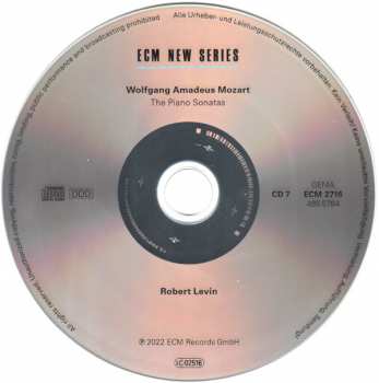 7CD/Dobozkészlet Wolfgang Amadeus Mozart: The Piano Sonatas