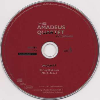 5CD/Dobozkészlet Wolfgang Amadeus Mozart: The RIAS Recordings, Vol. III