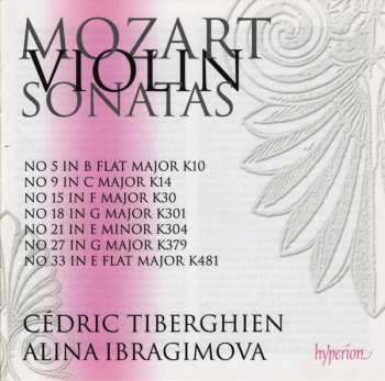 Album Wolfgang Amadeus Mozart: Violin Sonatas K10, 14, 30, 301, 304, 379