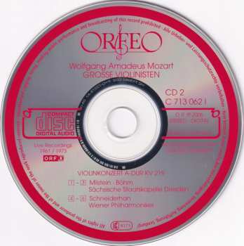 2CD/Dobozkészlet Arthur Grumiaux: Violinkonzert A-Dur KV 219
