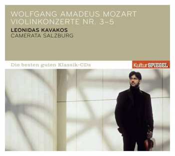 CD Wolfgang Amadeus Mozart: Violinkonzerte Nr. 3 - 5 DIGI