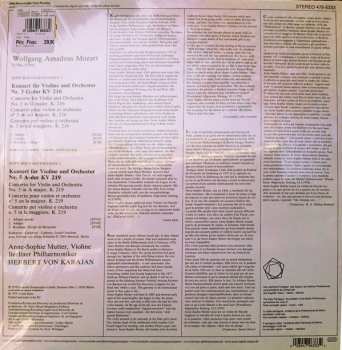 LP Berliner Philharmoniker: Violinkonzerte • Violin Concertos (No.3 G-dur (G Major) KV 216 • No.5 A-dur (A Major) KV 219)