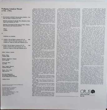 LP Wolfgang Amadeus Mozart: W. A. Mozart – Sinfonia Concertante, Andante In C Major, Rondo In C Major