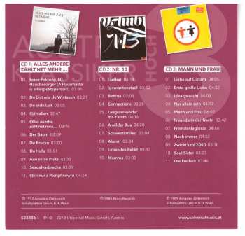 3CD/Dobozkészlet Wolfgang Ambros: Austro Klassiker Hoch 3