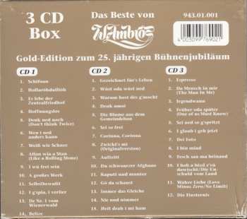 3CD/Dobozkészlet Wolfgang Ambros: Das Beste Von W. Ambros Vol. 1-3