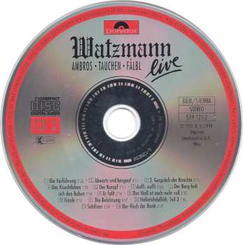2CD Wolfgang Ambros: Watzmann Live