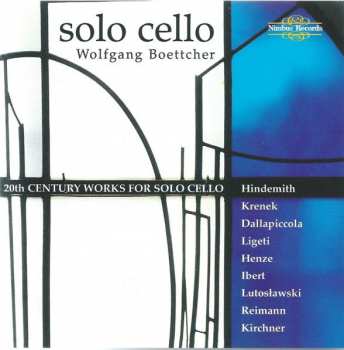 Album Paul Hindemith: Solo Cello - 20th Century Works For Solo Cello