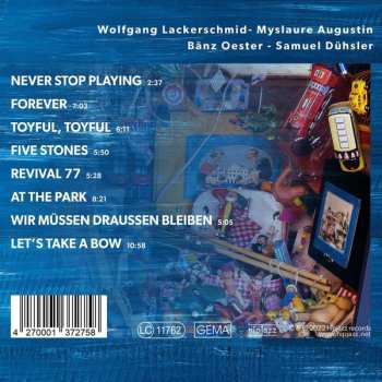CD Wolfgang Lackerschmid: Never Stop Playing