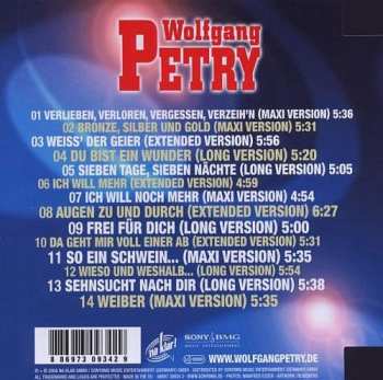 CD Wolfgang Petry: Alles Maxi - Seine Grössten Erfolge